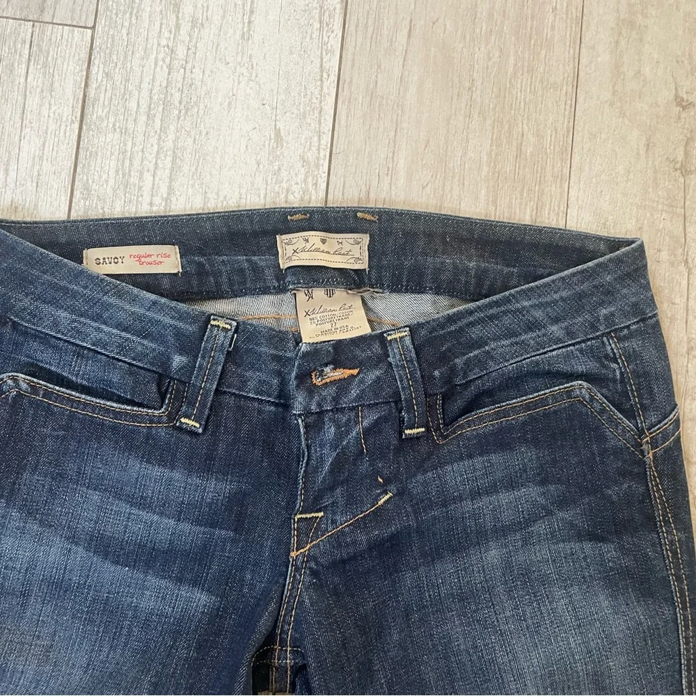 William Rast Savoy Blue Boot Cut Jeans - Y2K Vintage Size 27 - Picture 5 of 5